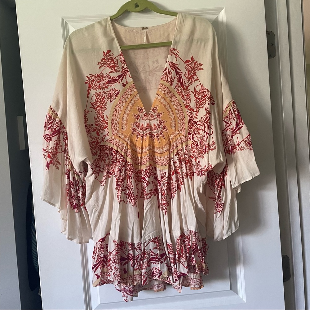 Free People Flowy Blouse